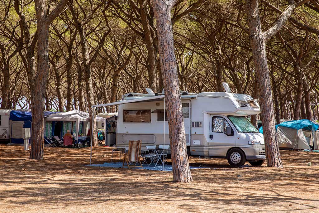 California Camping Village per bambini a Motalto Marina, campeggio