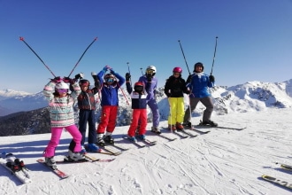Sciare con i bambini in Lombardia