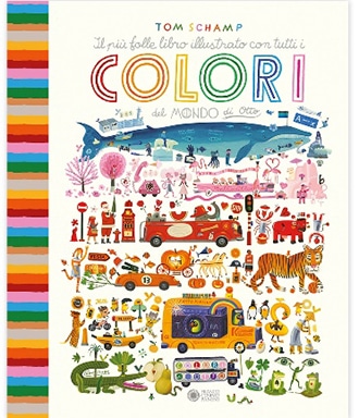 Recensione del più folle libro illustrato dei colori del mondo di Otto, per bambini, copertina