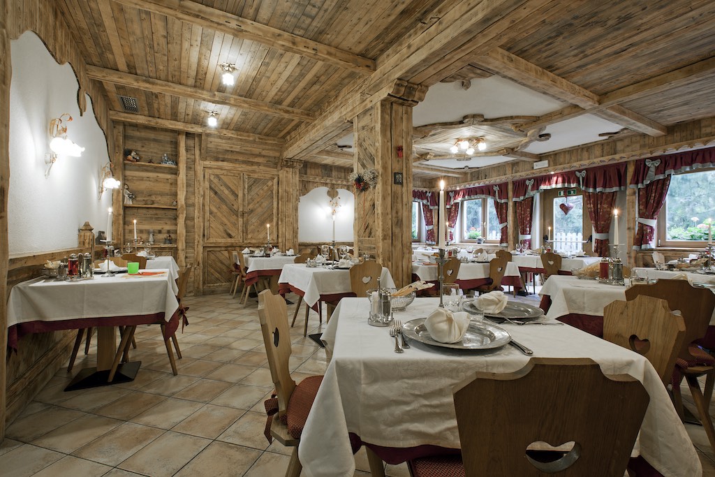 Resort Dolce Casa Family & SPA a Moena in Val di Fassa, ristorante