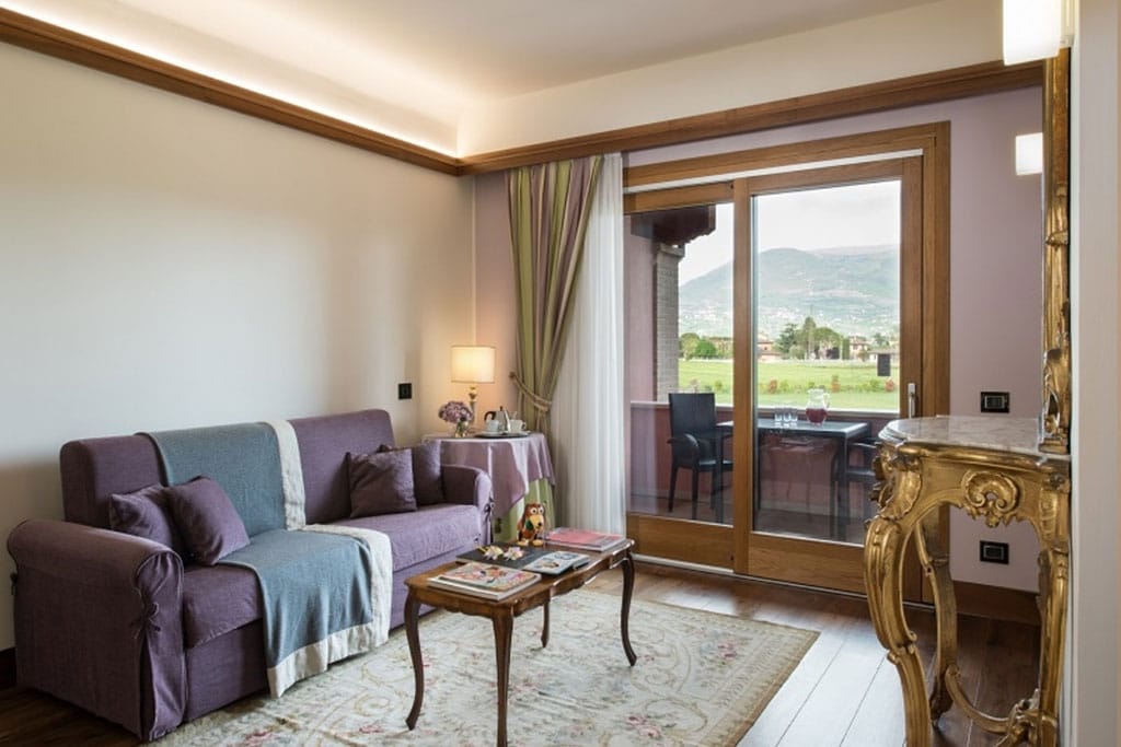 Valle di Assisi Hotel & Spa Resort per famiglie, camere