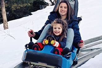 Cosa fare con i bambini sulla neve in Piemonte, Alpine Coaster
