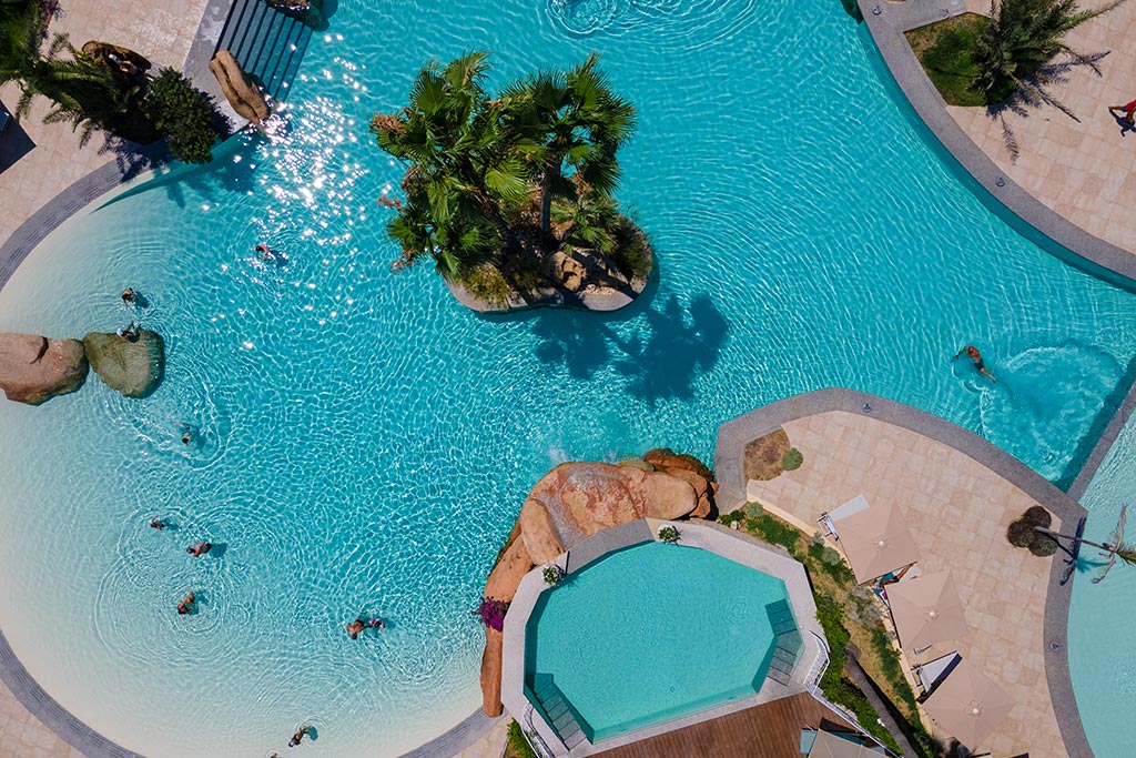 Family Hotel Club Saraceno in Sardegna ad Arbatax, la piscina