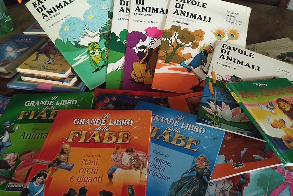 Agriturismo Vernianello nella campagna toscana, libri per bambini