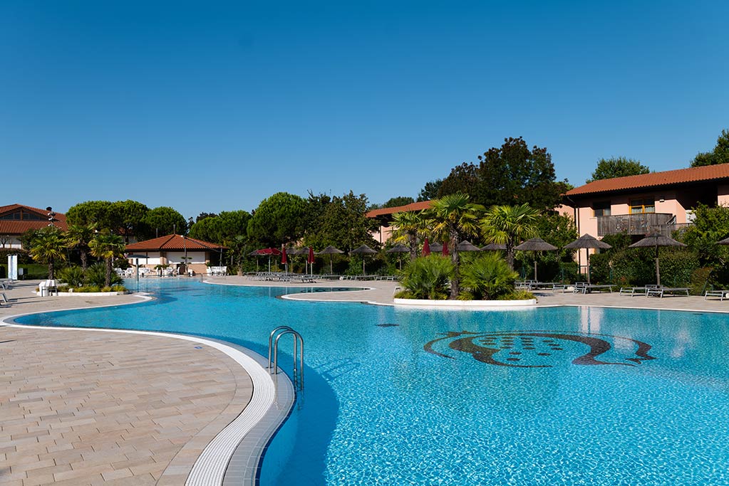 Lignano, Green Village Resort per bambini, piscina