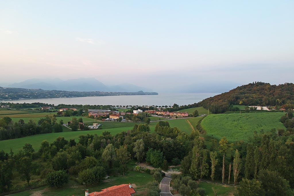Agriturismo B&B Cascina Reciago sul Lago di Garda, panorama