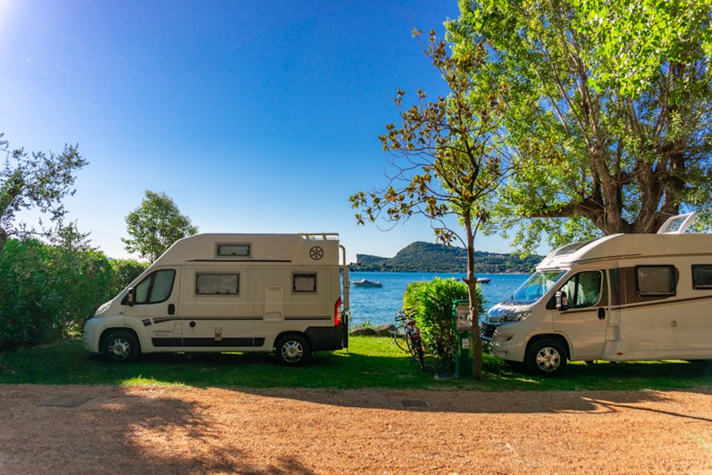 Lago di Garda Camping Europa Silvella per bambini, zona campeggio