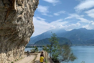 Trekking sul Lago di Garda con i bambini