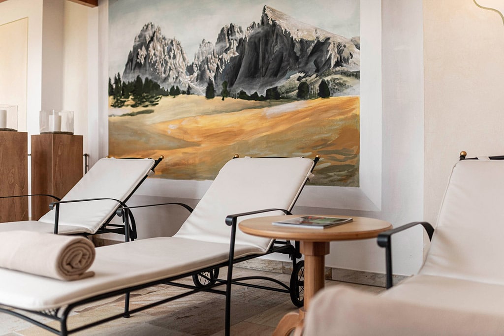 Hotel Seger Dellai sull'Alpe di Siusi, spa relax