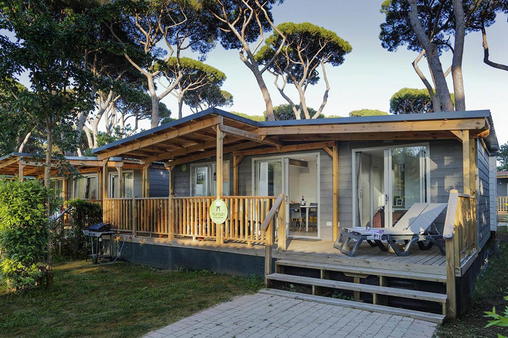 Park Albatros Village per bambini a San Vincenzo in Toscana, casa mobile Eden