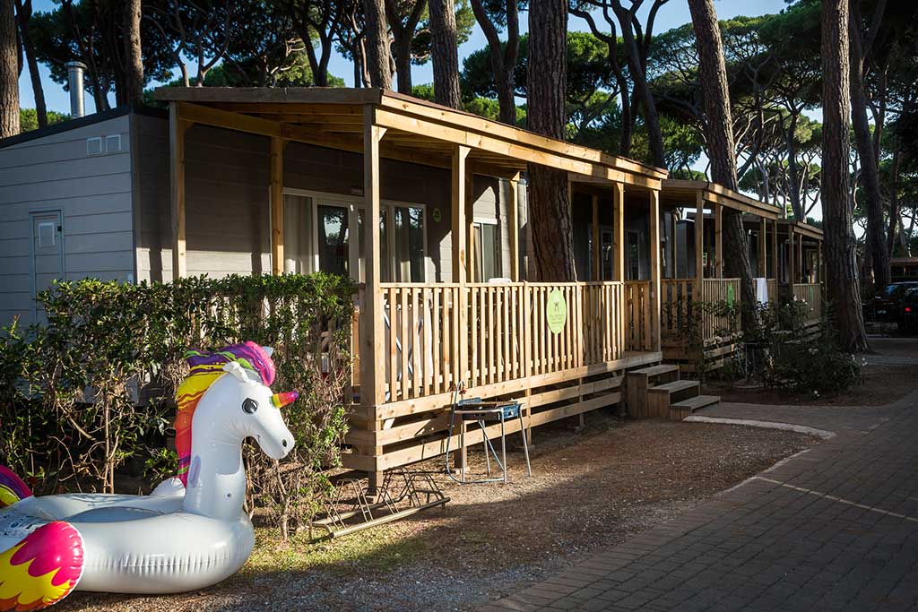 Park Albatros Village per bambini a San Vincenzo in Toscana, case mobili