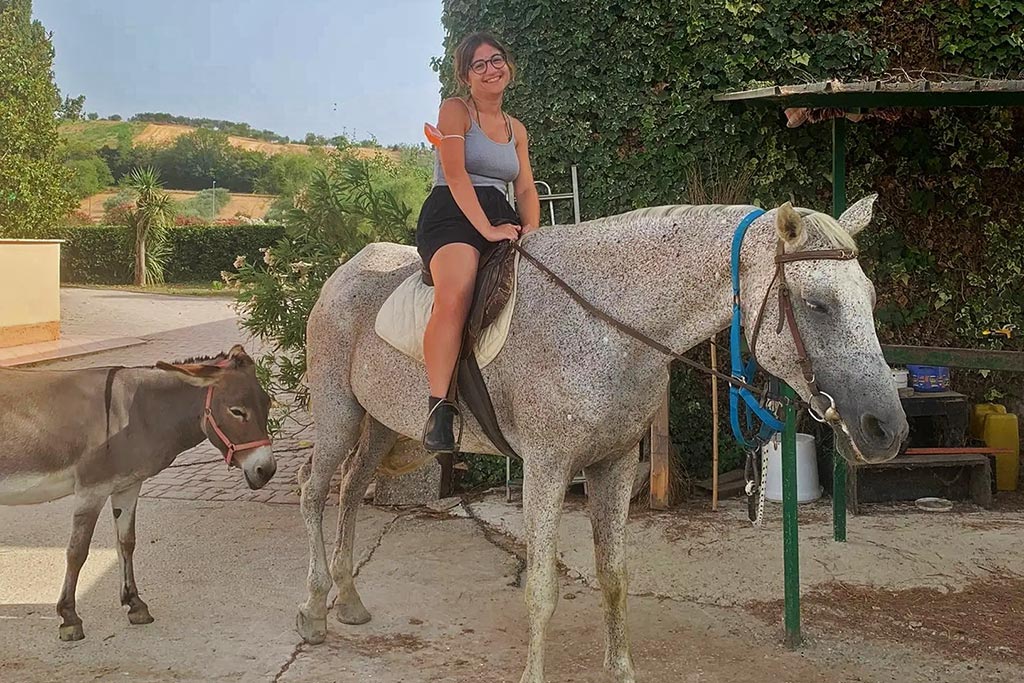 Hotel per bambini a Giulianova in Abruzzo, Hotel Zenit, passeggiate a cavallo