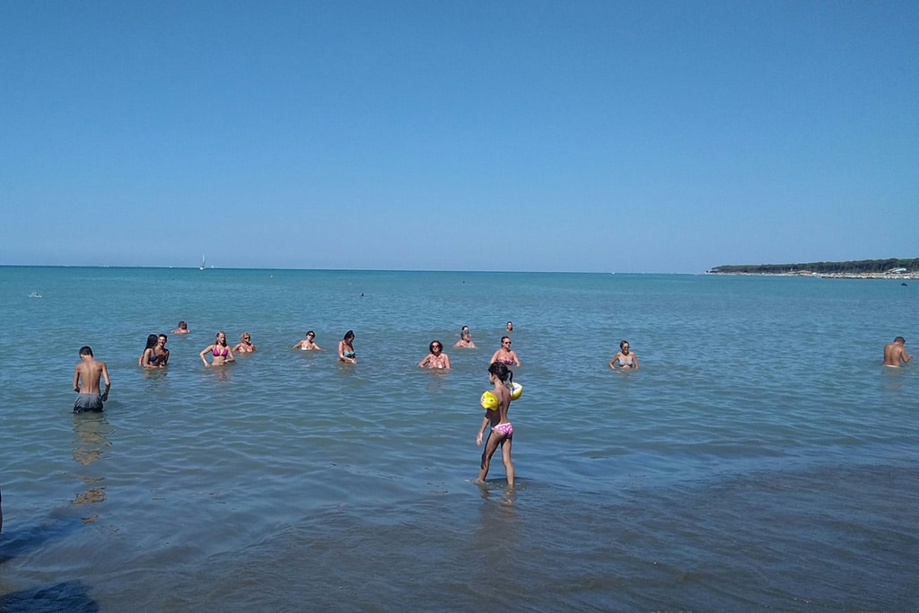 Campeggio Bocca di Cecina per bambini in Costa degli Etruschi, spiaggia