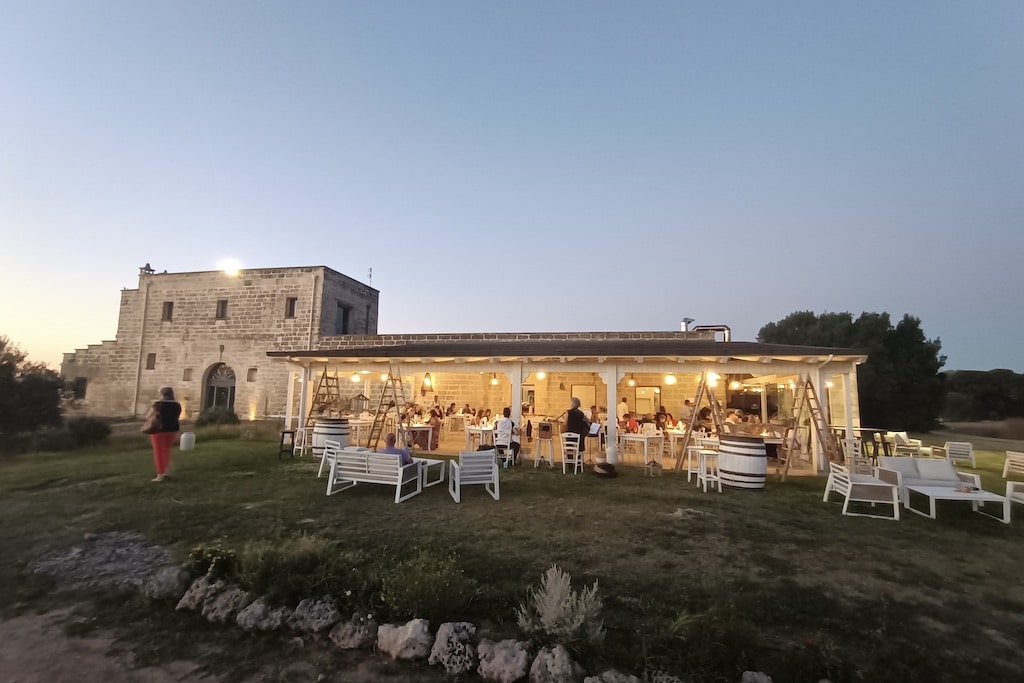 Acaya Golf Resort & SPA per bambini vicino Lecce, ristorante esterno