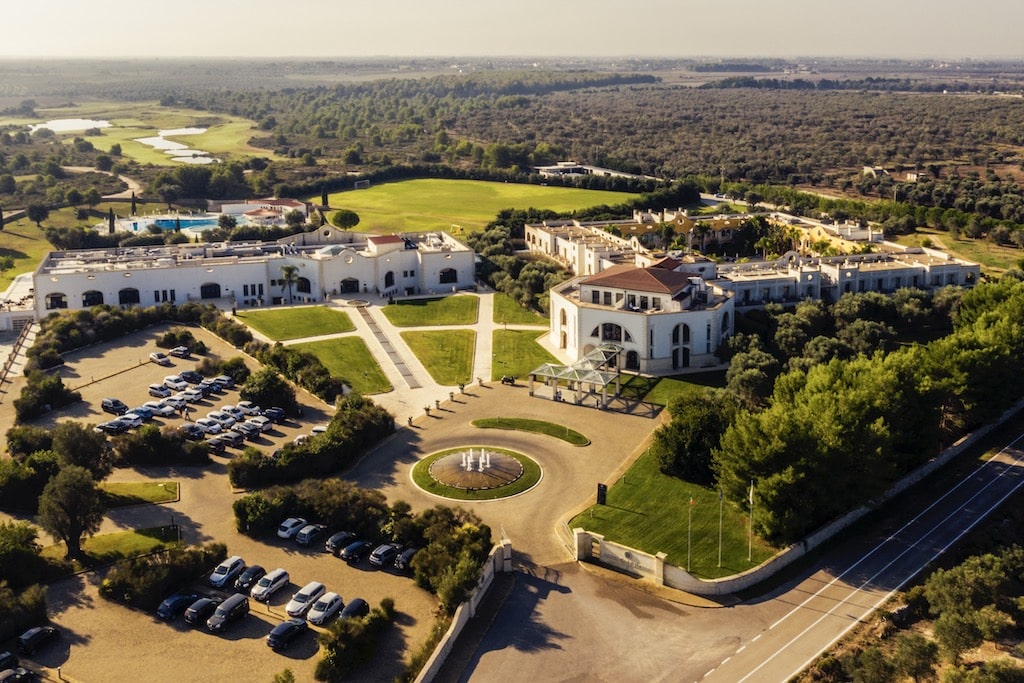 Acaya Golf Resort & SPA per bambini vicino Lecce, struttura