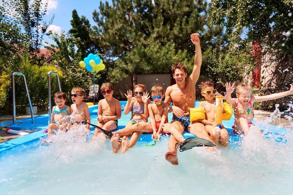 La Bandita Country Hotel per bambini in Valdichiana, Divertimento in piscina