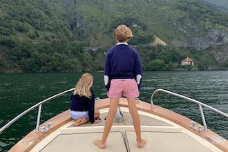 Lago di Como by boat