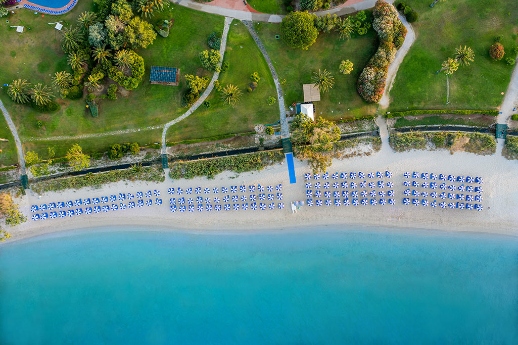 Futura Club Baia di Conte villaggio per bambini ad Alghero, panoramica spiaggia