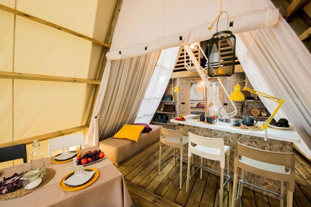 Villaggio Camping per bambini in Toscana Le Pianacce, glamping