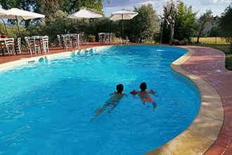 Weekend a La Bandita Country Hotel, piscina