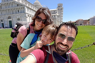 Pisa con bambini, Piazza dei Miracoli