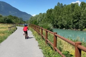 Ciclabile del sentiero Valtellina