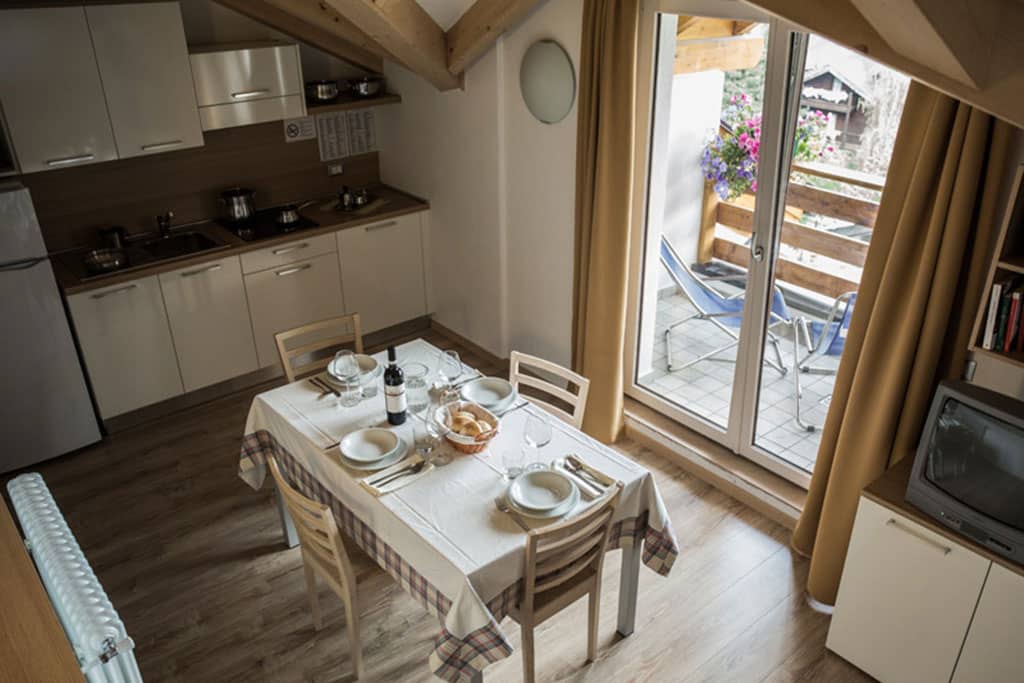 Residence Aparthotel Des Alpes per famiglie Val di Fiemme, appartamento