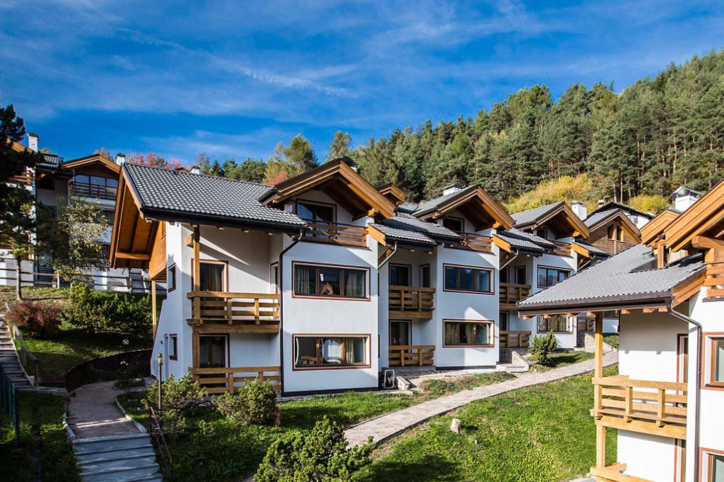 Residence Aparthotel Des Alpes per famiglie Val di Fiemme, esterno residence