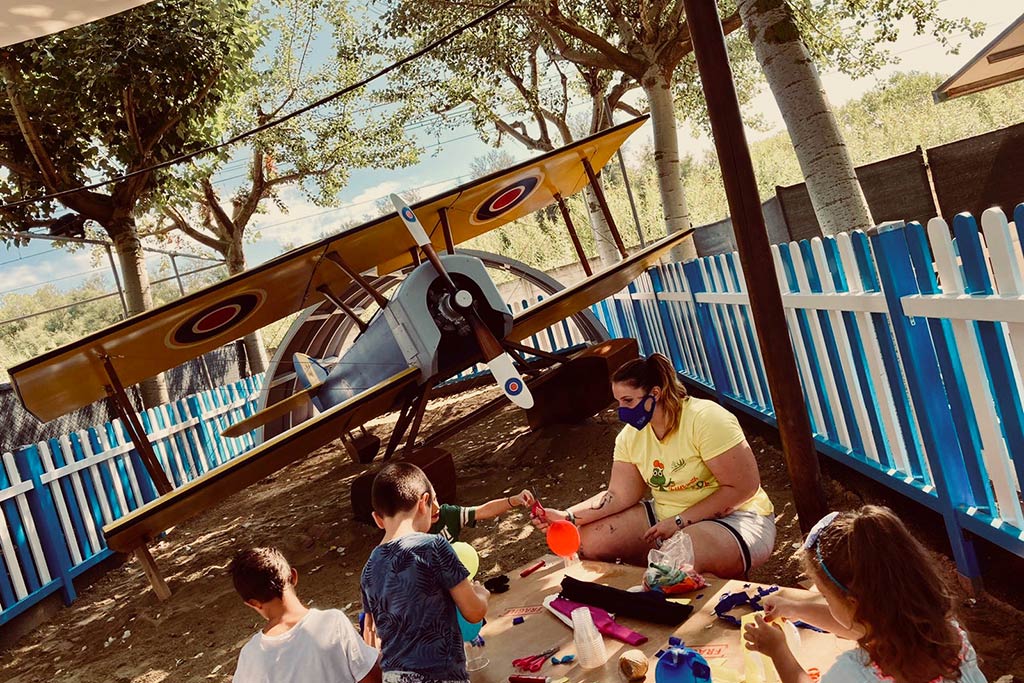 Camping Blu Fantasy, campeggio per bambini a Senigallia, giochi bimbi