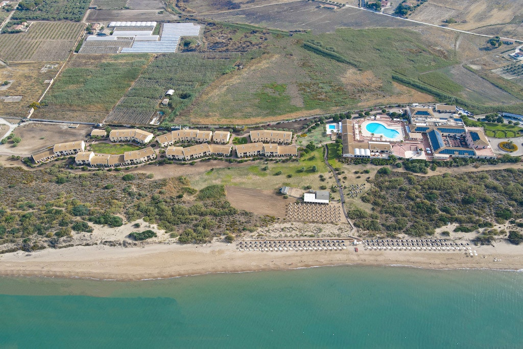 Sikania Resort & Spa per bambini in Sicilia, panoramica