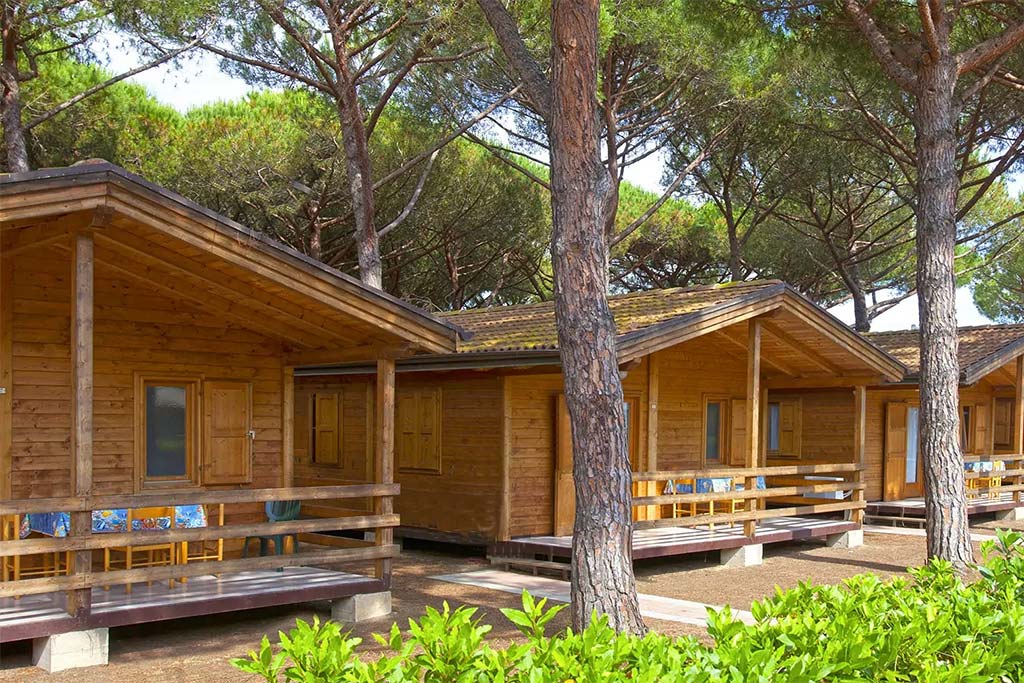 Camping Village Africa per bambini in Maremma Toscana, bungalow