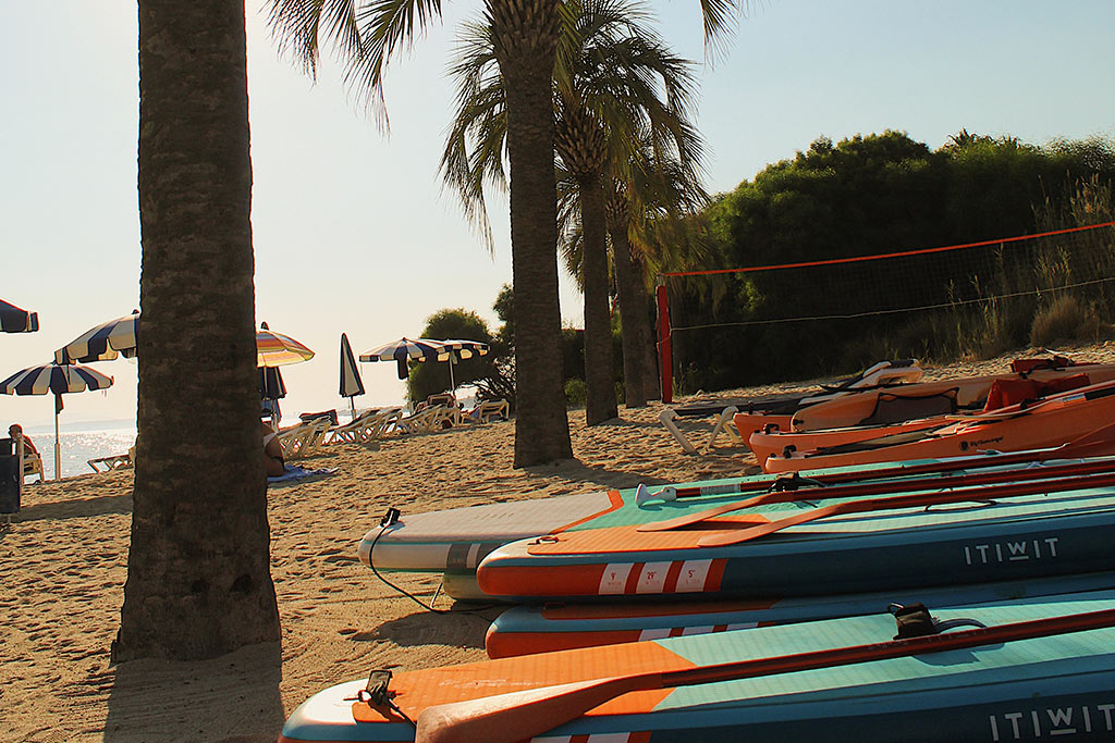 Sighientu Resort Thalasso & Spa per bambini in sud Sardegna, sport in spiaggia