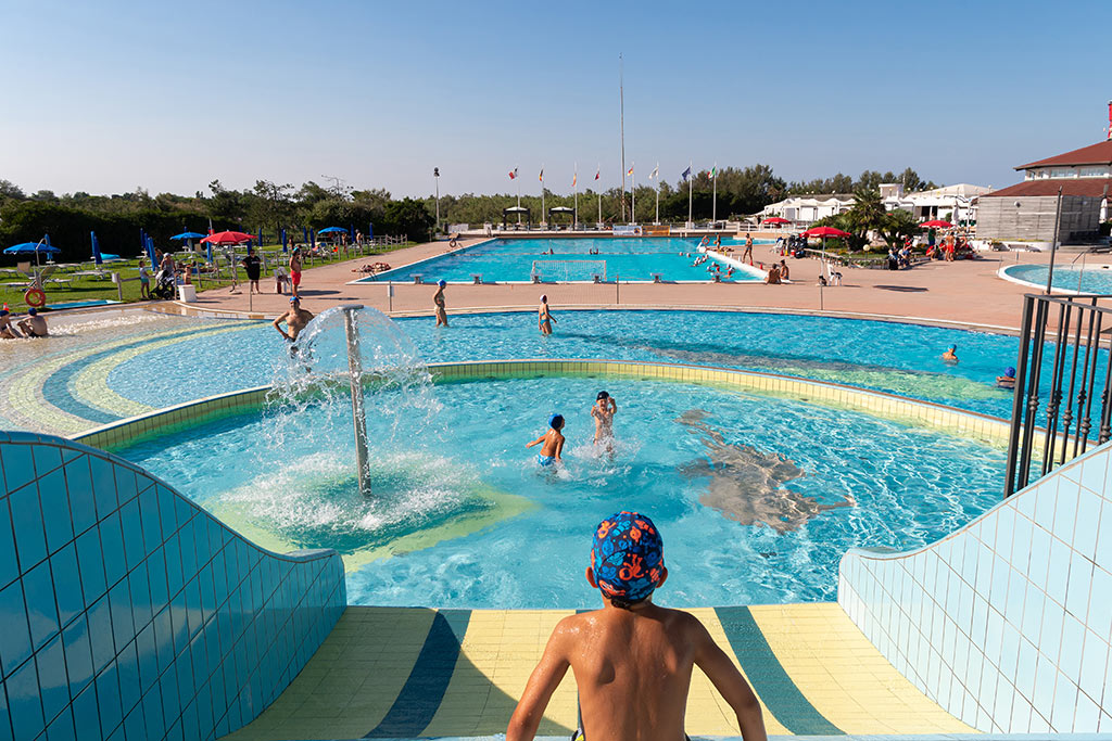 Centro sportivo di Albarella, piscine