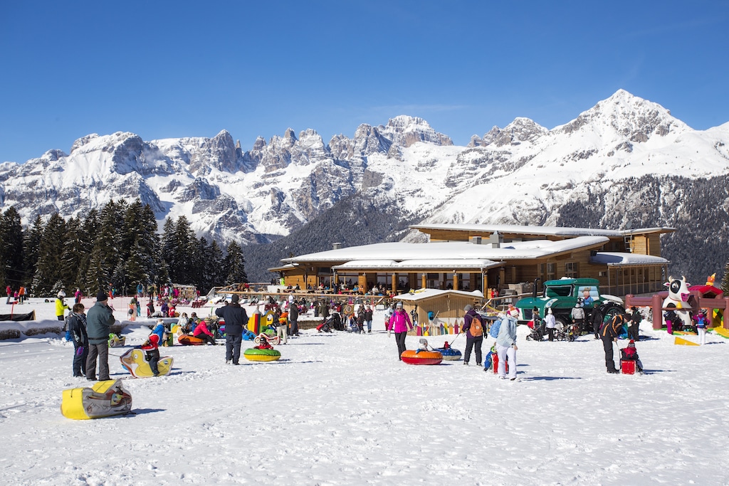 Trentino, Paganella, Hotel Miravalle, Rifugio Brenta, piste da sci
