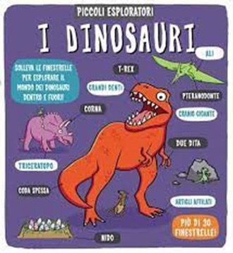 Libri sui dinosauri per bambini, I DINOSAURI, libro di divulgazione 