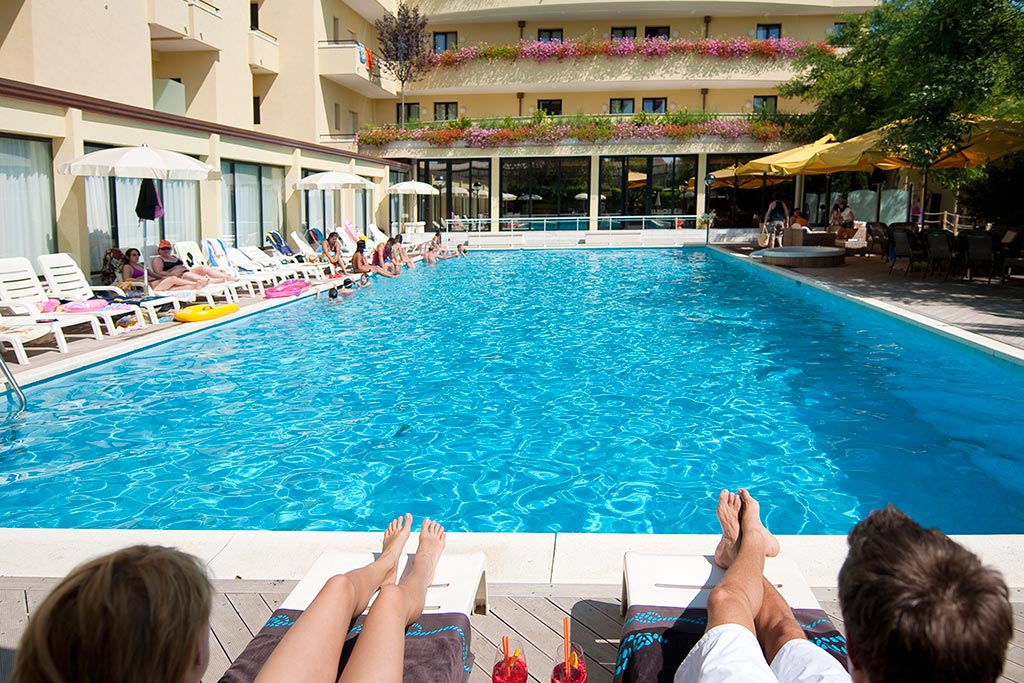 Family Park Hotel Kursaal, Misano Adriatico, piscina all'aperto