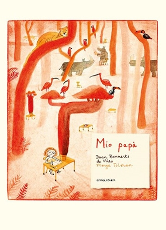 Recensione del libro per bambini "Mio papà", copertina