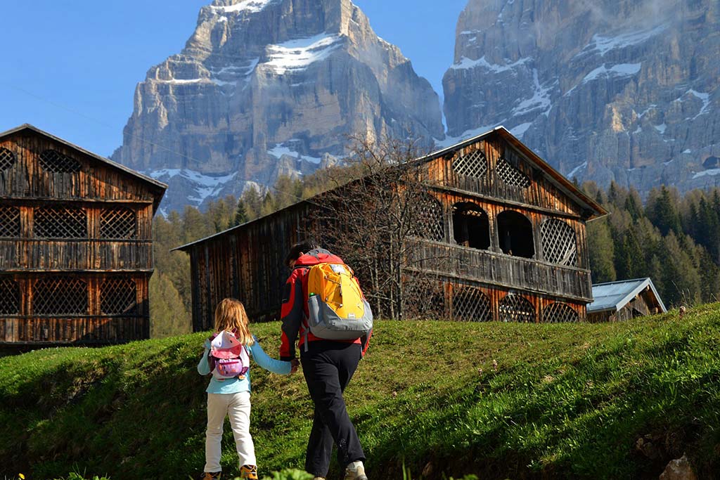 Baby trekking e passeggiate in Val di Zoldo