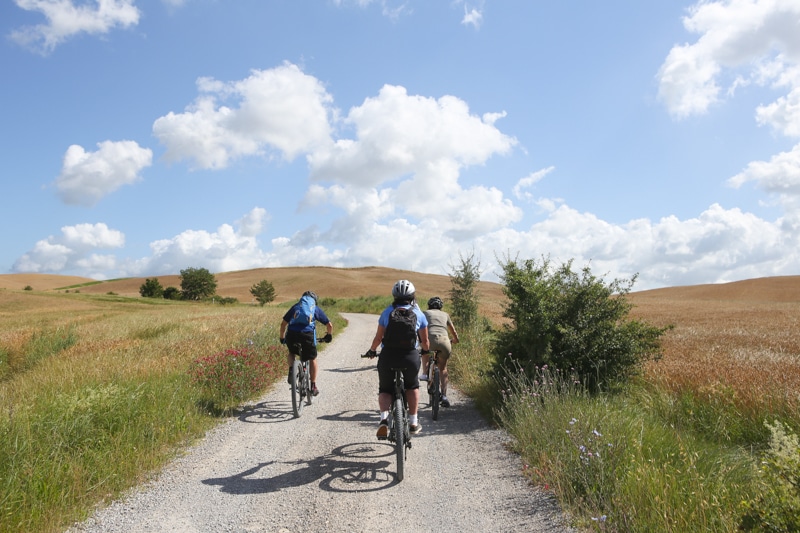 Val d'Orcia in bicicletta