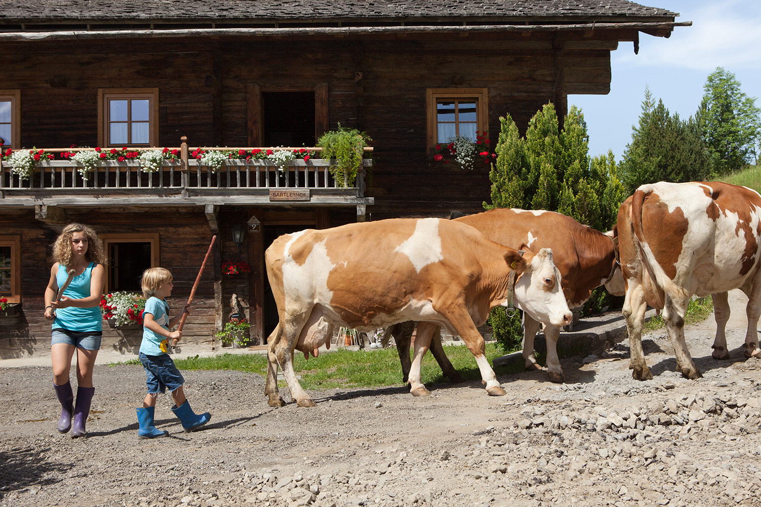 Vacanze in fattoria in Osttirol con i bambini