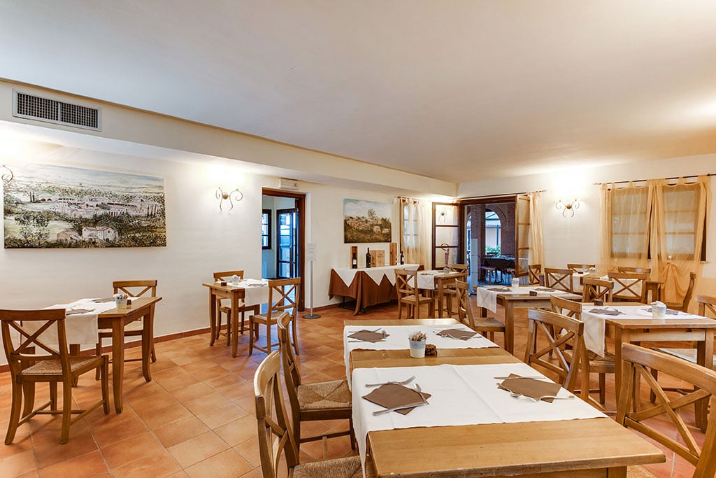 Borgo Magliano Garden Resort per bambini in Maremma Toscana, ristorante