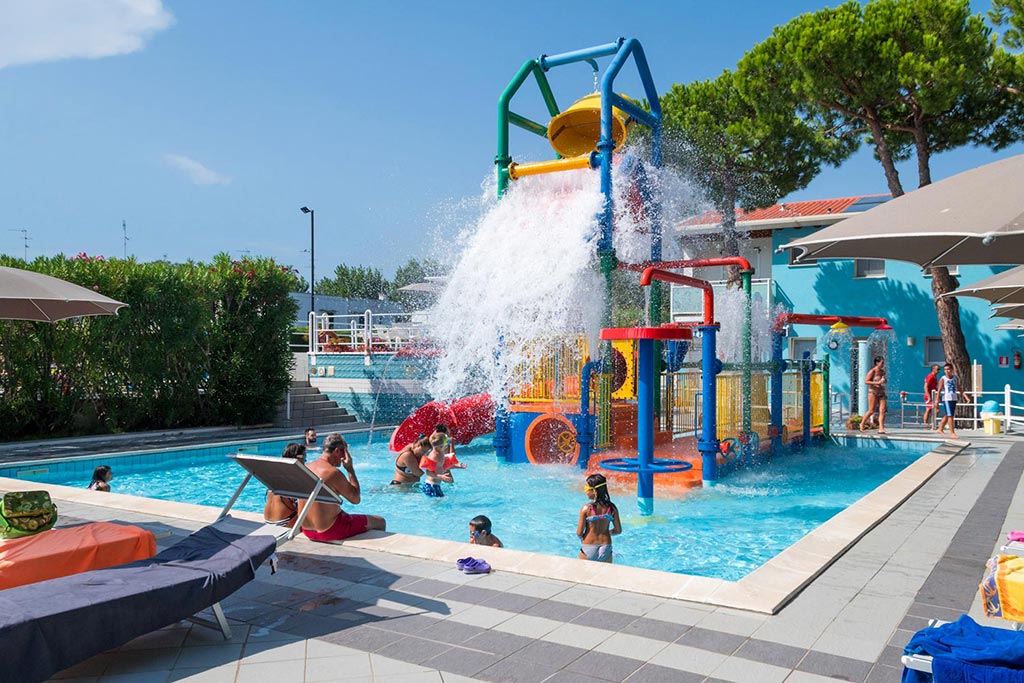 Villaggio per bambini Lido di Pomposa, Park Gallanti Holiday Village, spray park