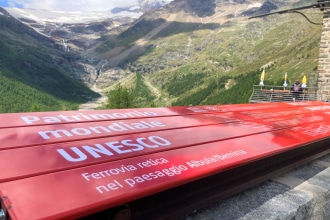 Trenino rosso del Bernina Patrimonio UNESCO