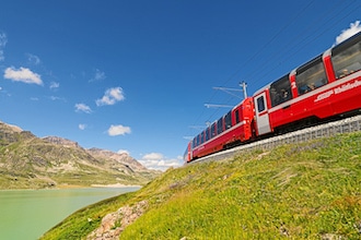 Bernina Express - Lago di Poschiavo