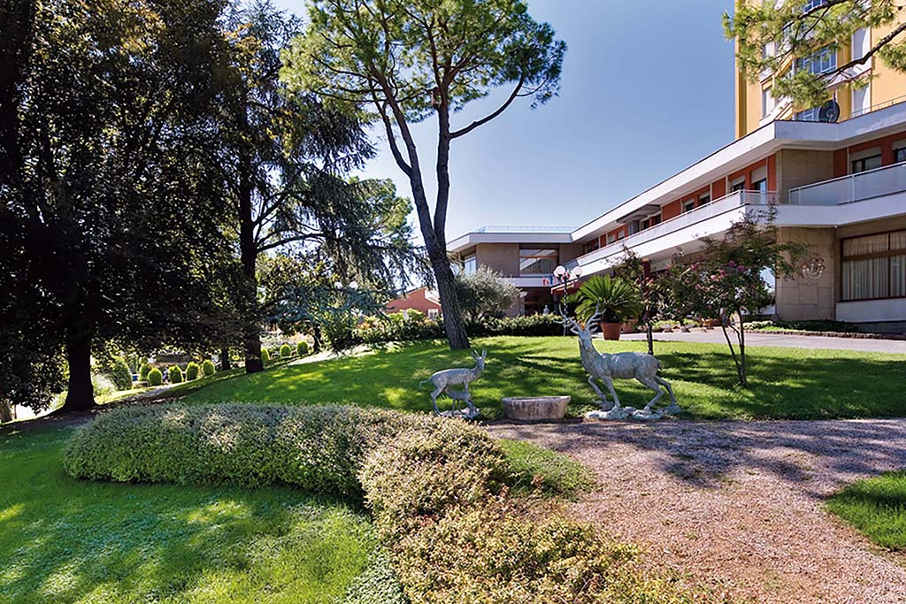 Fabilia Family Hotel Augustus Wellness & Spa, Montegrotto Terme, giardino