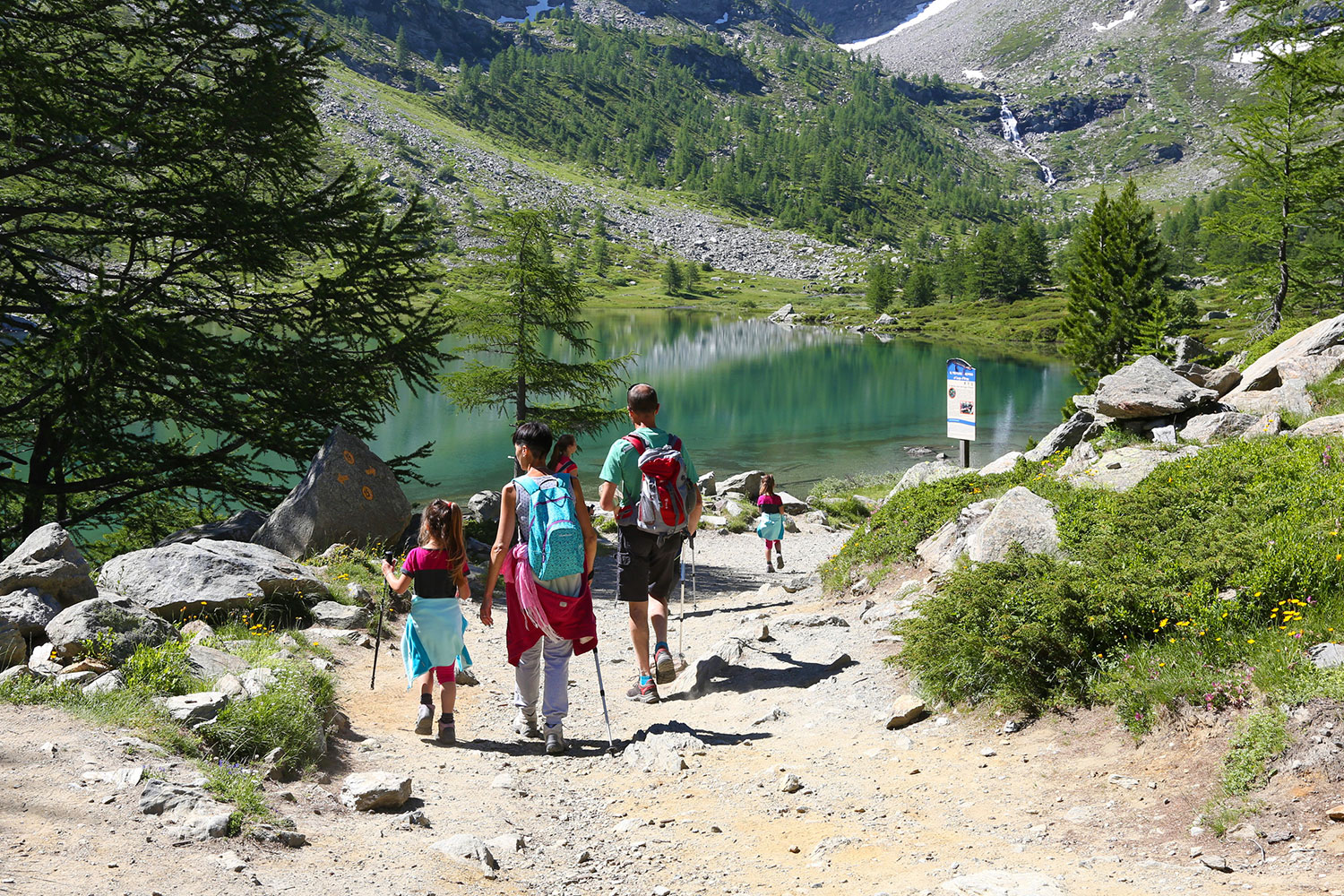 Estate in Val d'Aosta con bambini, Lago di Arpy