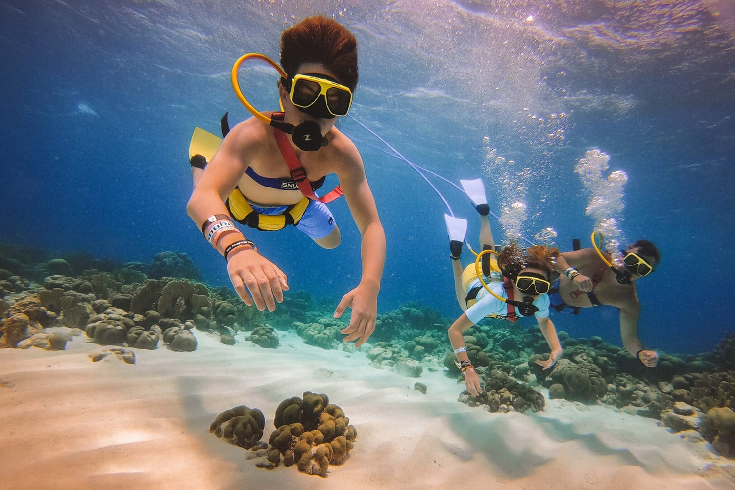 Snorkeling ad Aruba con i bambini