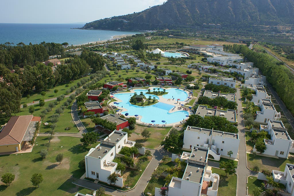 Club Esse Sunbeach resort per bambini in Calabria Ionica, panoramica
