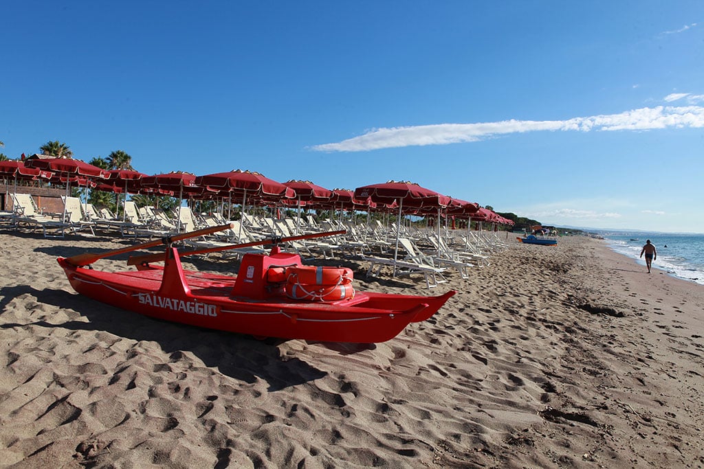 Club Esse Sunbeach resort per bambini in Calabria Ionica, spiaggia