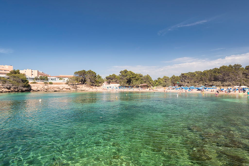 Nicolaus Club Occidental Ibiza resort per bambini, spiaggia